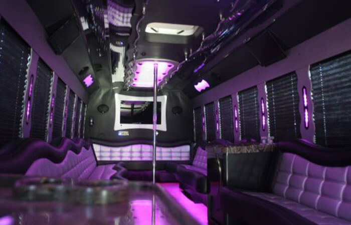 inside a party bus